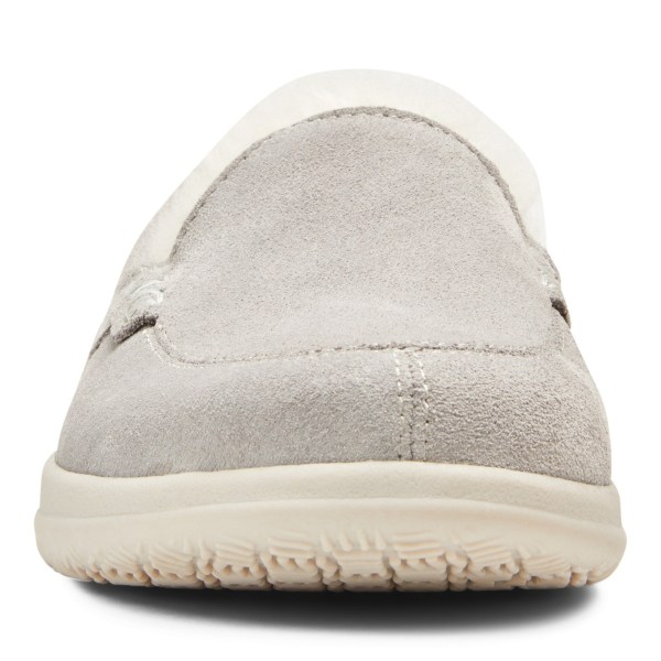 Vionic Slippers Ireland - Lynez Slipper Light Grey - Womens Shoes Online | LHJEP-9135